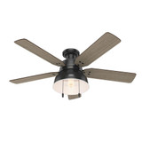 Mill Valley 52 Inch Low Profile Ceiling Fan with Light Kit by Hunter Fans - 1000193