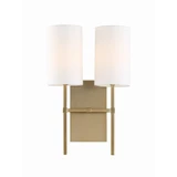Veronica 2 Light Candle Style Wall Sconce by Crystorama - VER-242