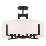Malen 8 Light 20 Inch Wide Semi Flush Mount by Kichler - 52592