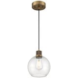 Risir Avenue 9W 1 LED Pendant 9.5 x 7.5 Inches - 4-BEL-1265432
