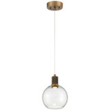 Risir Avenue 9W 1 LED Pendant 9.5 x 7.5 Inches - 4-BEL-1265429