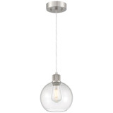Risir Avenue 9W 1 LED Pendant 9.5 x 7.5 Inches - 4-BEL-1265433