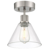 Risir Avenue 9W 1 LED 11 Inch Length Semi Flush Mount - 4-BEL-1265457