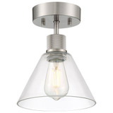 Risir Avenue 9W 1 LED 11 Inch Length Semi Flush Mount - 4-BEL-1265457