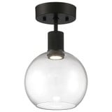 Risir Avenue 1 Light 7.5 Inch Tall Semi Flush Mount - 4-BEL-1265467