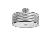 Kubuim Drive 3 Light 17 Inch Wide Semi Flush Mount - 303-BEL-474013