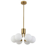 Bobruit Drive 6 Light Large Pendant - 303-BEL-1294530