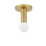 Baxais Lane 1 Light 4.75 Inch Wide Flush Mount - 303-BEL-1263063