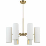 Fiorsh Place 6 Light Chandelier 16 Inch Tall and 24 Inch Wide - 303-BEL-1375061