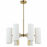 Fiorsh Place 6 Light Chandelier 16 Inch Tall and 24 Inch Wide - 303-BEL-1375061