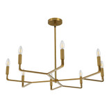 Fluploa Avenue 8 Light Large Chandelier - 303-BEL-1294399