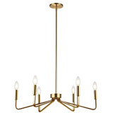 Fimaet Avenue 6 Light Medium Chandelier - 303-BEL-1263083