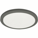 Homuit Trail 30W 1 LED Flush Mount 1 Inch Tall and 16 Inch Wide - 303-BEL-1364329