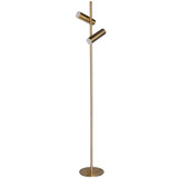 Foigui Circle 12W 2 LED Floor Lamp 62.25 x 9 Inches - 303-BEL-1263090