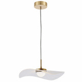 Raemail Road 10W 1 LED Pendant 4 Inch Tall and 15.75 Inch Wide - 303-BEL-1375096