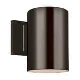 14W 1 LED Outdoor Small Cylinder Wall Lantern by Visual Comfort Studio - 8313897