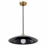Restit Circle 1 Light Pendant 5.25 Inch Tall and 17.75 Inch Wide - 303-BEL-1375097