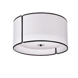 Nukeil Circle 3 Light 15 Inch Wide Flush Mount - 303-BEL-1263116