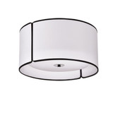 Nukeil Circle 3 Light 15 Inch Wide Flush Mount - 303-BEL-1263116