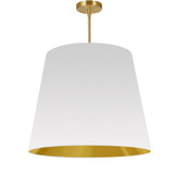 Oversized Drum 1 Light Large Pendant 26 Inch Tall by Dainolite - ODR-L