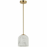 Puglo Road 1 Light Pendant 7 Inch Tall and 7 Inch Wide - 303-BEL-1375103