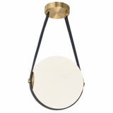 Ranld Avenue 12W 1 LED Medium Pendant - 303-BEL-1343068