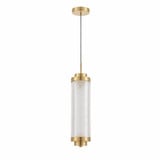 Raidro Lane 16W 1 LED Pendant 19 Inch Tall and 6 Inch Wide - 303-BEL-1375105