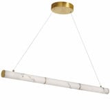 Siafll Avenue 30W 1 LED Pendant 2.5 Inch Tall and 40 Inch Wide - 303-BEL-1364361