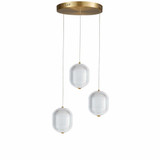 Raidro Lane 22.5W 3 LED Multi Pendant 10 Inch Tall and 12 Inch Wide - 303-BEL-1364349