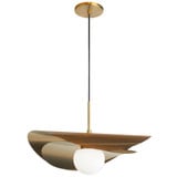 Pukrth Trail 12W 1 LED Large Pendant - 303-BEL-1331636