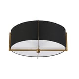 Roiprea Drive 3 Light 15 Inch Wide Semi Flush Mount - 303-BEL-1263150