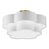 Razuis Road 3 Light Flush Mount 20 Inch Wide - 303-BEL-1067177