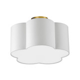 Razuis Road 3 Light Flush Mount - 303-BEL-1067176