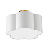 Razuis Road 3 Light Flush Mount - 303-BEL-1067176