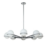 Sofia 8 Light Oversized Chandelier by Dainolite - SOF-388C