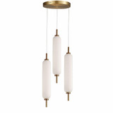 Vulv Path 30W 3 LED Multi Pendant 14.25 Inch Tall and 12 Inch Wide - 303-BEL-1364368