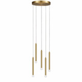 Snoario Way 300W 5 LED Multi Pendant 12 Inch Tall and 24 Inch Wide - 303-BEL-1364365
