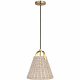 Spoirld Lane 1 Light Medium Pendant - 303-BEL-1343075