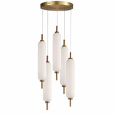 Vulv Path 50W 5 LED Multi Pendant 14.25 Inch Tall and 12 Inch Wide - 303-BEL-1364369