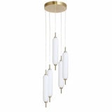 Vulv Path 50W 5 LED Multi Pendant 14.25 Inch Tall and 12 Inch Wide - 303-BEL-1364369