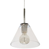 Slisti Avenue 1 Light Pendant with Clear Glass - 303-BEL-1045247