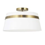 Troisea Lane 3 Light 15 Inch Wide Semi Flush Mount - 303-BEL-1052896