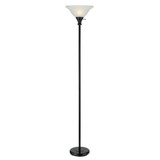One Light Torchiere 13 Inches Wide - 1-BEL-1090451