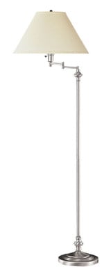 One Light Swing Arm Floor Lamp with Base - 1-BEL-1090450