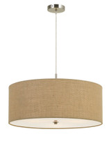 Beabm Court 3 Light Large Drum Pendant - 1-BEL-1090434