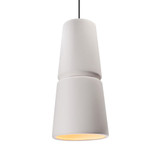 Radiance 1 Light Large Cone Pendant by Justice Design - CER-6435