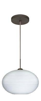 Prilx Circle 1 Light Medium Cord Pendant - 68-BEL-1211101
