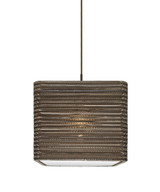 Kovth Path 9W 1 LED Cord Pendant 12 Inches Wide - 68-BEL-688864
