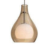 Habrous Circle 9W 1 LED Light Small Cord Pendant - 68-BEL-1294181