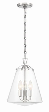 Voss 3 Light Mini Pendant by Crystorama - VSS-7004